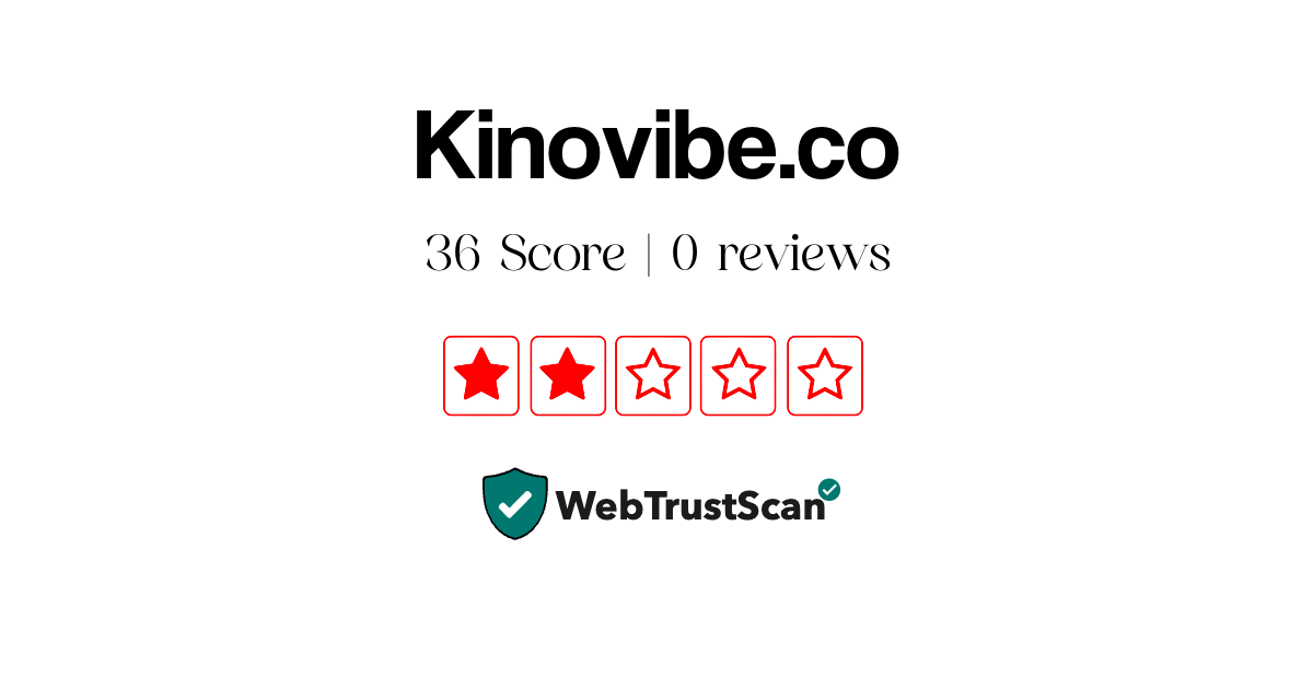 Kinovibe.co Review Legit or Scam: Medium Secure Website | Score: 36